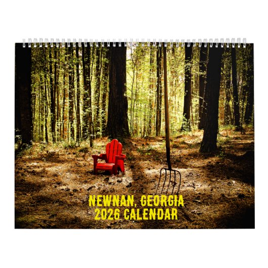 NEWNAN, GEORGIA 2026 Agenda Kalender (Hoes)
