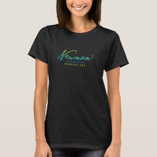 Newnan Georgia Typografisch ontwerp T-shirt