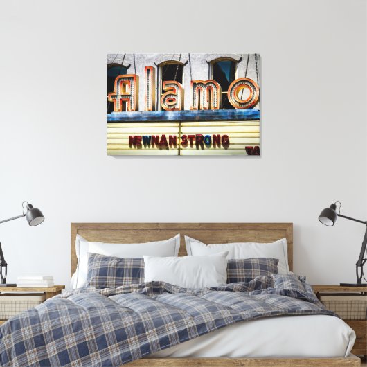 NEWNAN STRONG Canvas Art (Insitu (Slaapkamer))