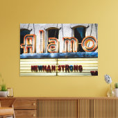 NEWNAN STRONG Canvas Art Afdruk (Insitu (Woonkamer))