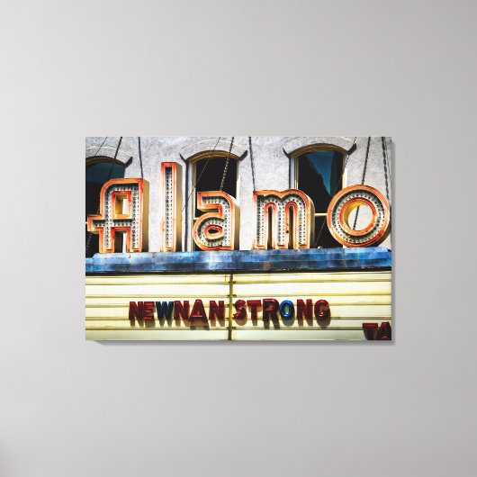 NEWNAN STRONG Canvas Art Afdruk (Voorkant)