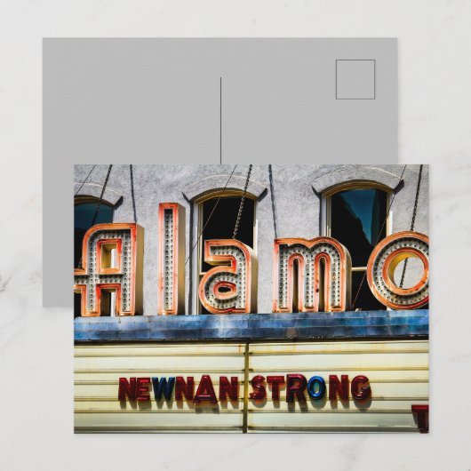 NEWNAN STRONG Post Kaart (Voorkant / Achterkant)