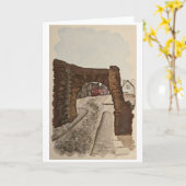 Newport Arch Card Kaart (Gele Bloem)