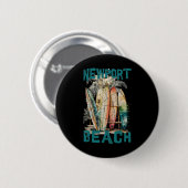 Newport Beach _2 Ronde Button 5,7 Cm (Voorkant /achterkant)