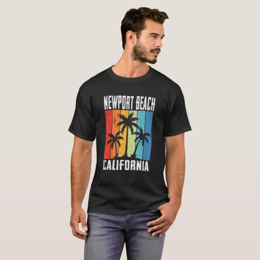 Newport Beach 4 T-shirt (Voorkant volledig)