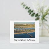 Newport Beach Aerial Briefkaart (Staand voorkant)