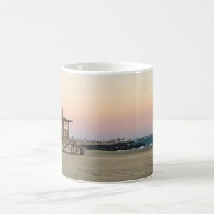 Newport Beach at Sunset, Californië Koffiemok