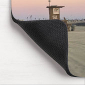 Newport Beach at Sunset, Californië Muismat (Hoek)