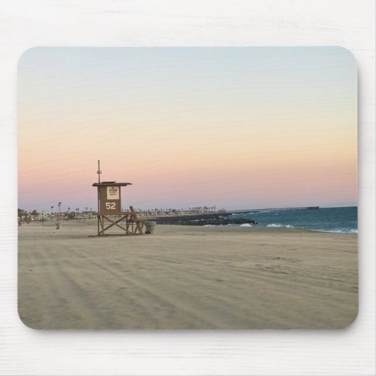 Newport Beach at Sunset, Californië Muismat (Voorkant)