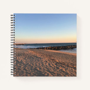 Newport Beach at Sunset, Californië Notitieboek
