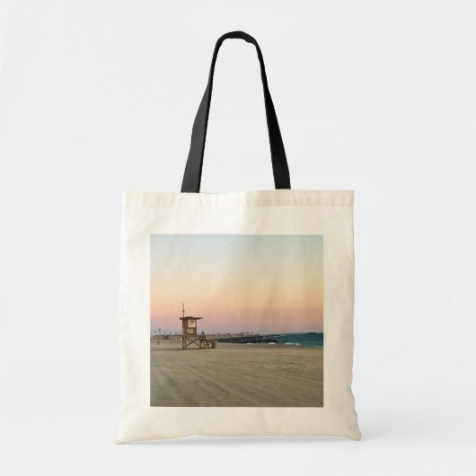 Newport Beach at Sunset, Californië Tote Bag (Voorkant)