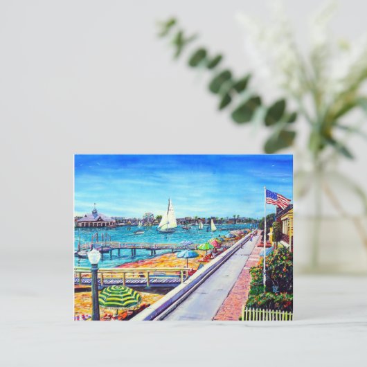 Newport Beach Briefkaart (Staand voorkant)