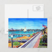 Newport Beach Briefkaart (Voorkant / Achterkant)