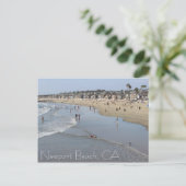 Newport Beach Briefkaart! Briefkaart (Staand voorkant)