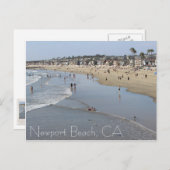Newport Beach Briefkaart! Briefkaart (Voorkant / Achterkant)