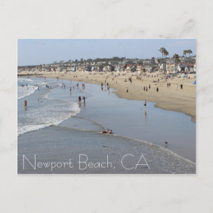 Newport Beach Briefkaart! Briefkaart