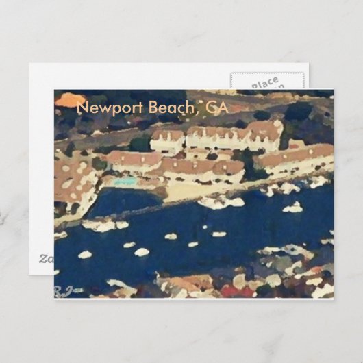 Newport Beach, CA Briefkaart (Voorkant / Achterkant)