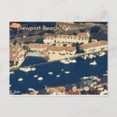 Newport Beach, CA Briefkaart (Voorkant)