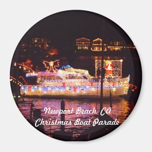 Newport Beach, CA Koelkast Magnet (Voorkant)