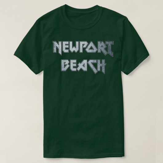 Newport Beach CA T-shirt (Design voorkant)
