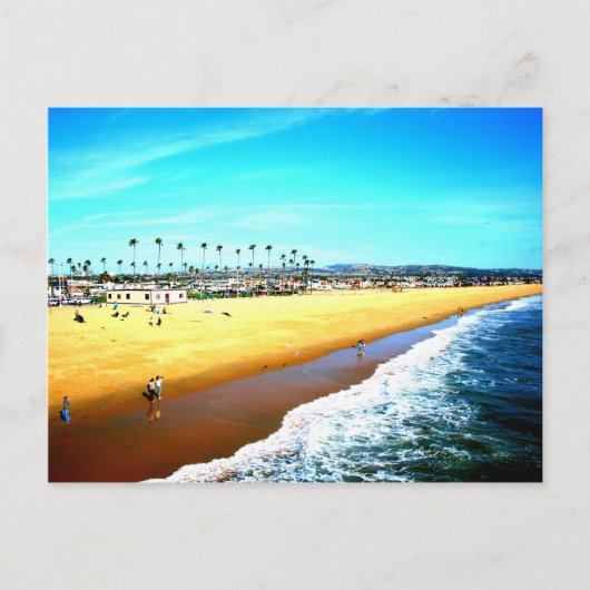 Newport Beach California afbeelding Briefkaart (Voorkant)