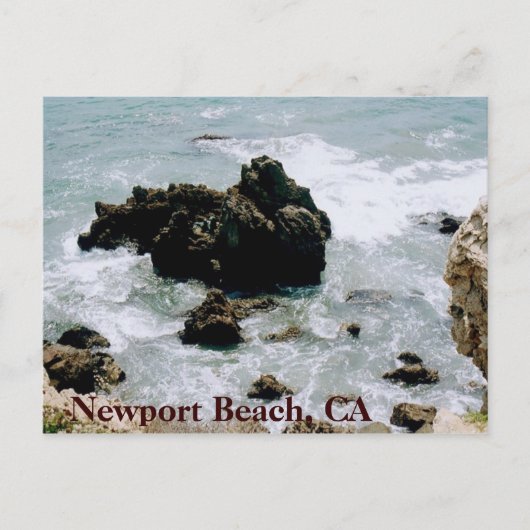 Newport Beach California Gold Coast Briefkaart Fot (Voorkant)