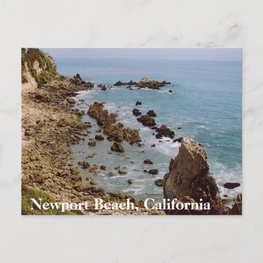Newport Beach California Gold Coast Briefkaart OC (Voorkant)