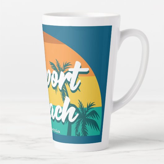 Newport Beach California Latte Mok (Rechts)