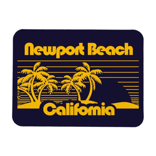 Newport Beach California Magneet (Horizontaal)