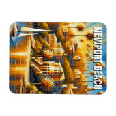 Newport Beach California Magneet (Horizontaal)