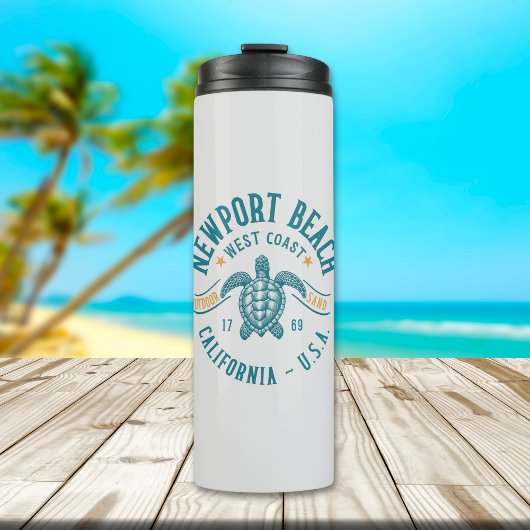 Newport Beach California Pacific Coast Thermosbeker