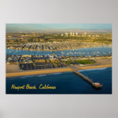 Newport Beach California Poster (Voorkant)