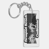 Newport Beach California Sleutelhanger (Voorkant Links)