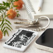 Newport Beach California Sleutelhanger (Voorkant Rechts)