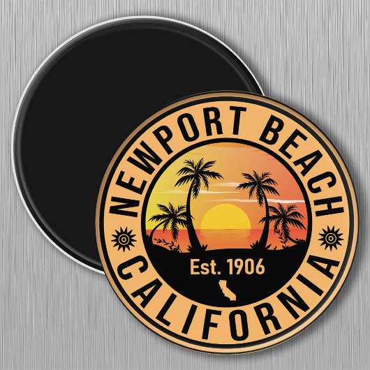 Newport Beach California  Souvenirs Magneet