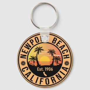 Newport Beach California  Souvenirs Sleutelhanger