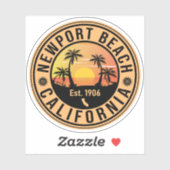 Newport Beach California  Souvenirs Sticker (Vel)