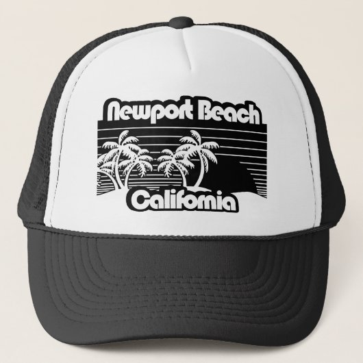 Newport Beach California Trucker Pet (Voorkant)
