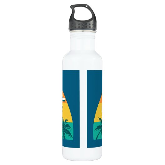 Newport Beach California Waterfles (Achterkant)