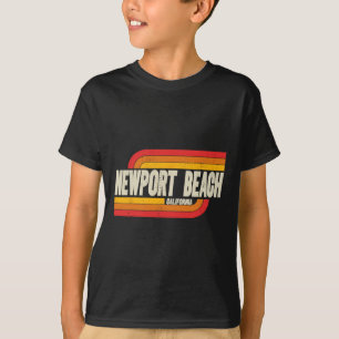 Newport Beach Californië Ca Stad Vintage  T-shirt