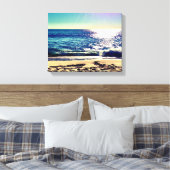 Newport Beach, Californië Canvas Afdruk (Insitu (Slaapkamer))
