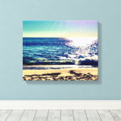 Newport Beach, Californië Canvas Afdruk (Insitu (Houten vloer))