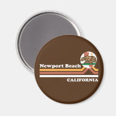  Newport Beach Californië Magneet (Voorkant / Achterkant)