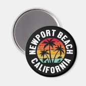 Newport Beach, Californië Magneet (Voorkant / Achterkant)