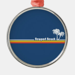 Newport Beach Californië Metalen Ornament
