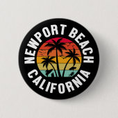 Newport Beach, Californië Ronde Button 5,7 Cm (Voorkant)
