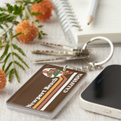  Newport Beach Californië Sleutelhanger (Voorkant Rechts)