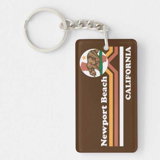  Newport Beach Californië Sleutelhanger (Voorkant)