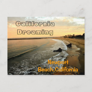 Newport Beach, Corona del Mar Briefkaart