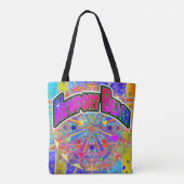 Newport Beach Cosmic Unity Canvas tas (Achterkant)
